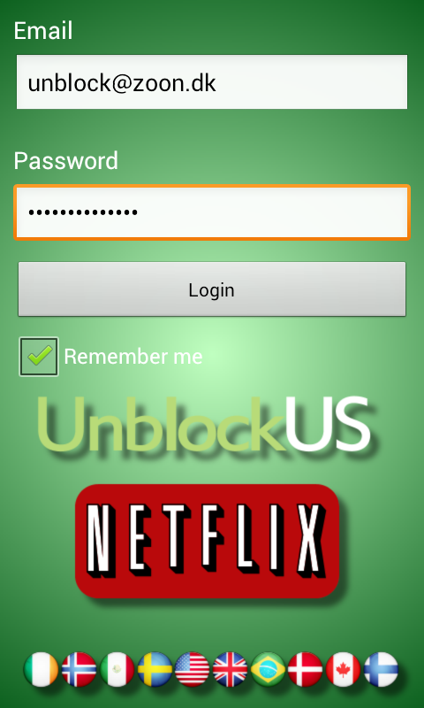 Unblock Netflix – Android App – CODExperiments
